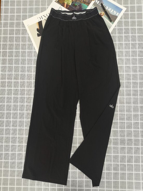 ALO Yoga Pants - Regular Alo Yoga Black Trouser 🙋🏻‍♀️Women's Sz XXS-XS😉